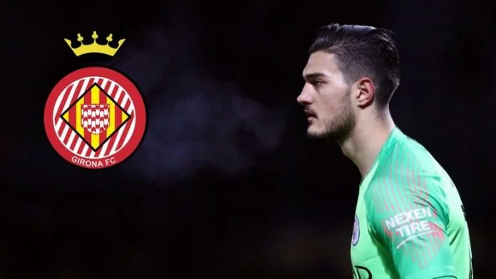Aro Muric debuto with Girona's lantern