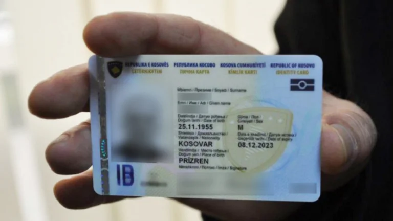 In Kosovo, only provide IDs if you pay 100 euros