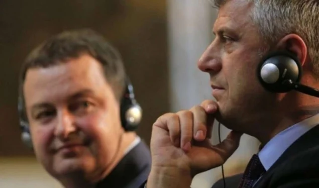 First meeting Thaci-Dacic, 8 years ago