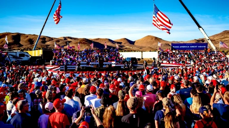 US presidential campaign Trump and Biden seeking votes in some of the crucial states