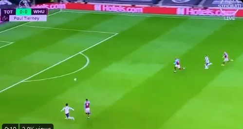 Quelle combinaison Kane-Soon, deuxième minute Tottenham en haut