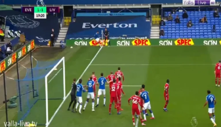 Spectacular match, scored second goal in the Everton-Liverpool match.