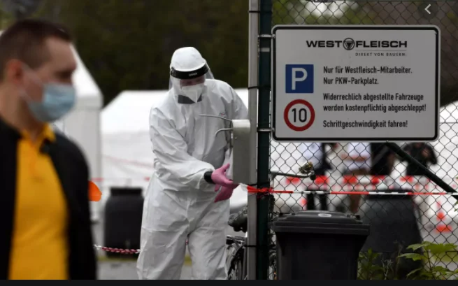 Deutschland markiert wieder Rekordfälle mit COVID-19