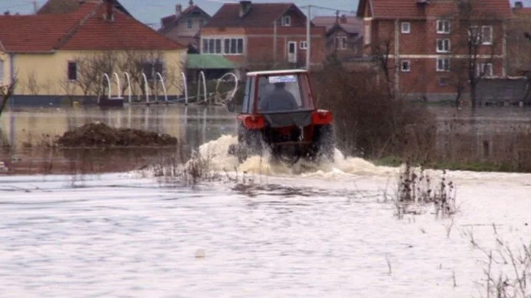 L'Institut hydrométéorologique prévient les inondations pour demain dans cette région du Kosovo