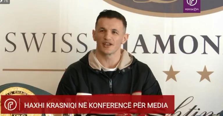 Robin Krasniqi pour la déclaration de Père: Après avoir écouté mon père et ma mère, j'avais arrêté de boxer