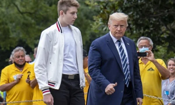 Trump: My son did not show any signs of David-19, schools should be opened