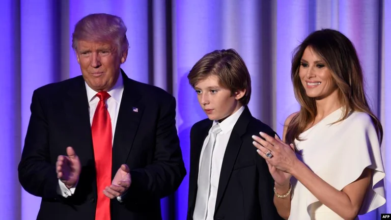 President Trump's son, Barron, there was Corleone.