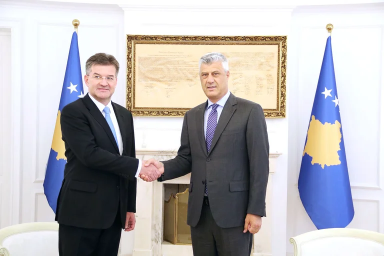 Lajcak au Kosovo, rencontre Thaci, d'autres dirigeants
