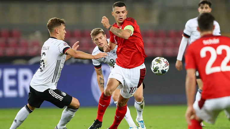 Germany-Svicra: The marks were praised to Granit Jaka and Gerdan Shaqiri