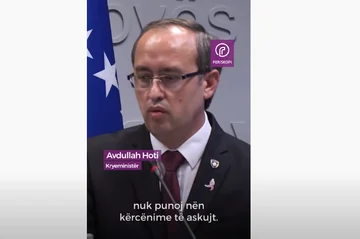 Hoti: Nuk punoj nën kërcënime të askujt
