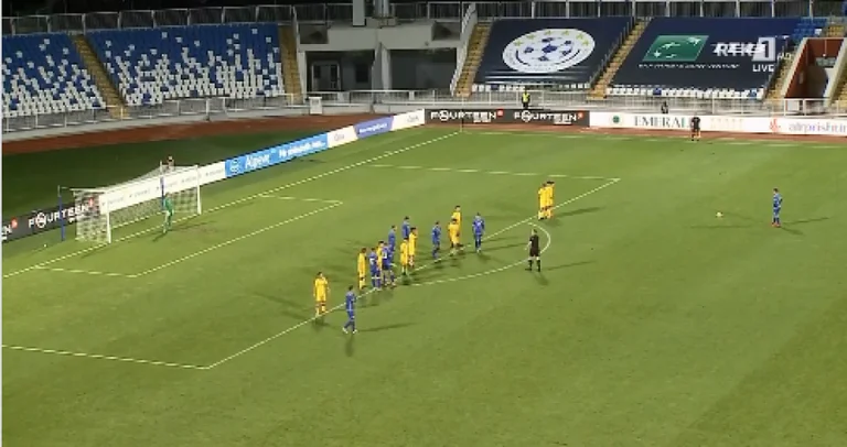 Kosovo-Andorre : Aucun objectif dans la première moitié