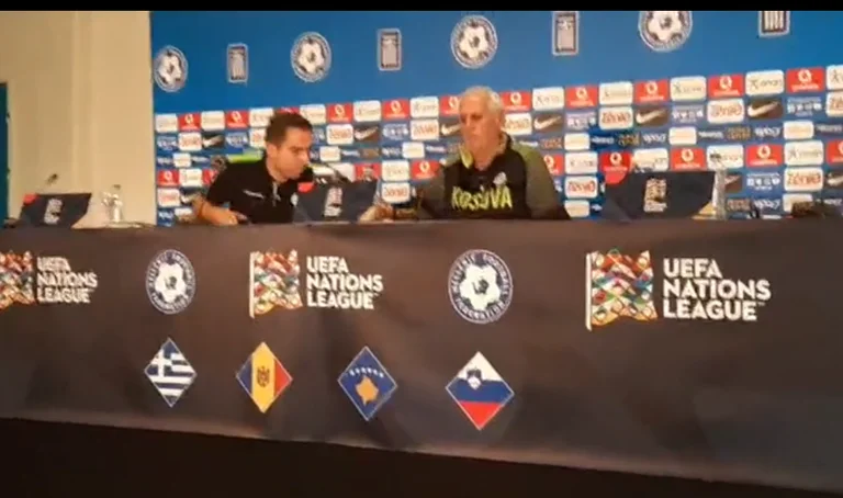 It's over at the Challenge press conference: Discouraged after being asked about Aro Muric