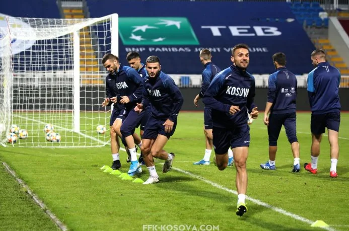 Kosovo con seis escasez en el partido de hoy contra Andorra
