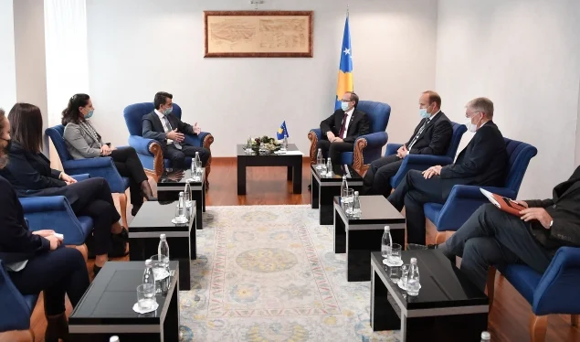 Hoti hosted representatives of European Investors Council in Kosovo at the meeting