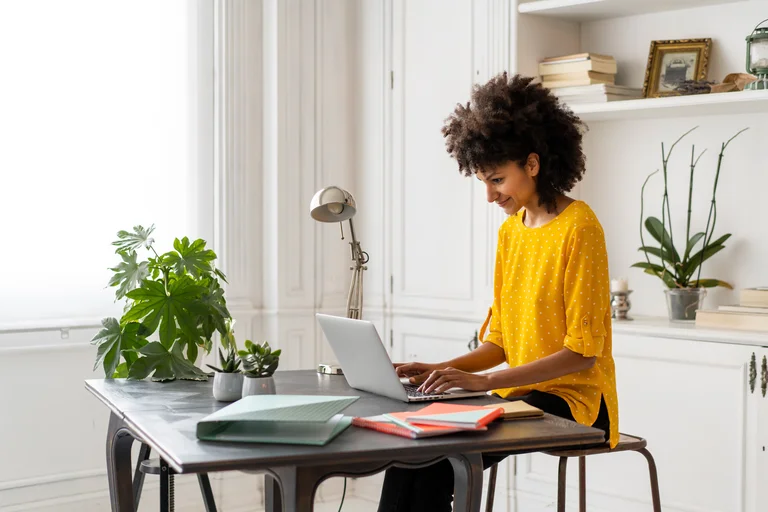 Is work from house to office more stressful?