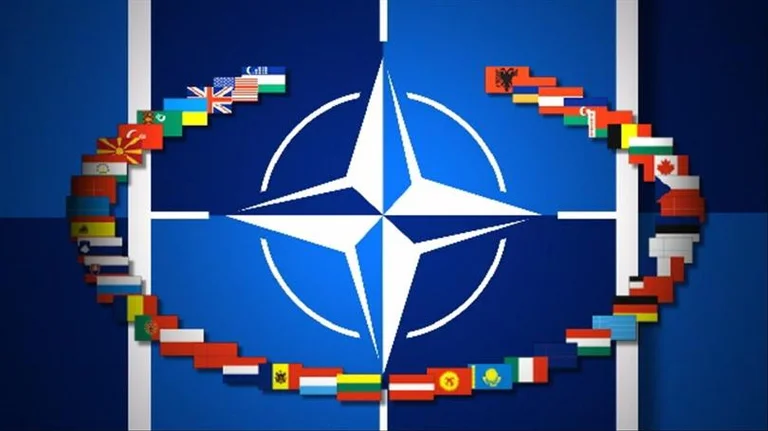 American Army vet adds Kosovo flag to NATO flags