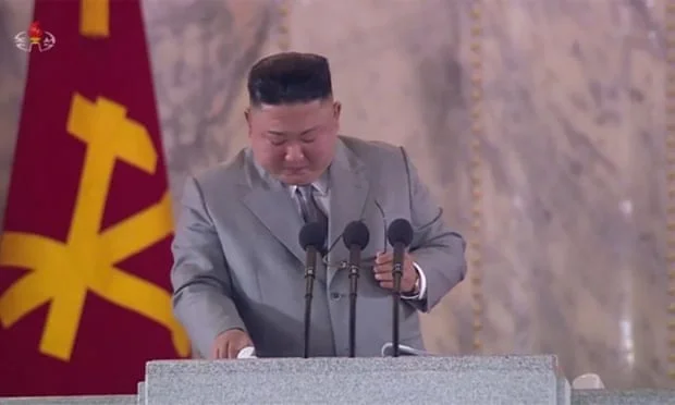 What's going on? Dictator Kim bursts into tears, apologizes to the people and shows ballistic missiles