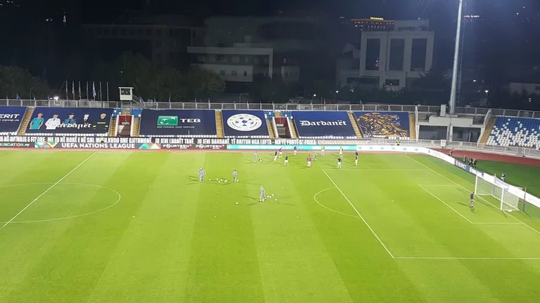 Hoping to win, therdians start training before the match.