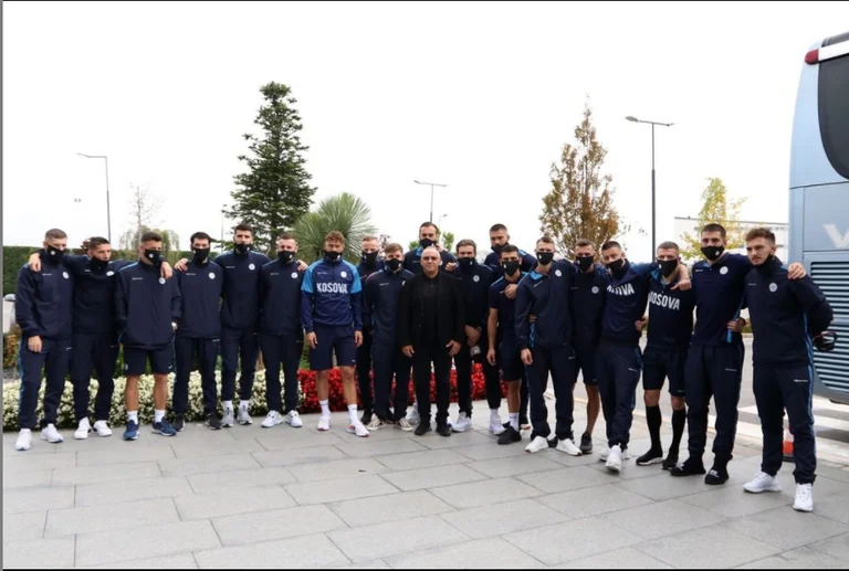 Agence nationale du Kosovo aujourd'hui avant le match avec la Slovénie demain