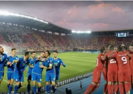 Voici 5 Albanais qui jouent pour le nord de la Macédoine contre le Kosovo