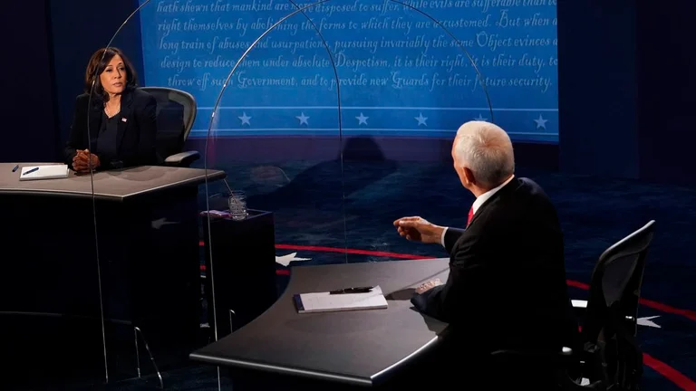 Vicepresidentes debate: La pence y Harris se estrellaron mal para el coronario