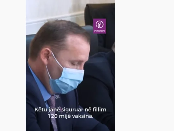 Anamend Zemaj: We actually have 160,000 flu vaccines.