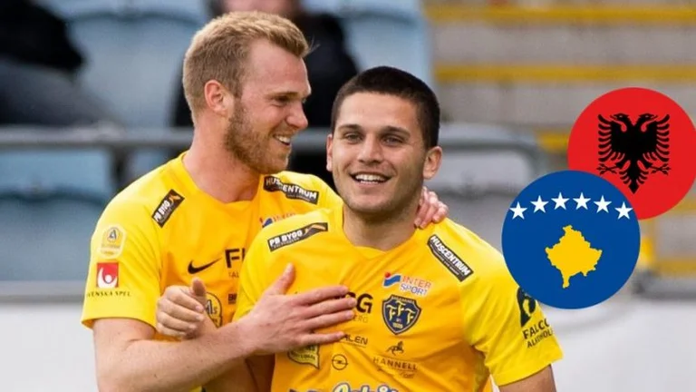 The first player from Albania to represent Kosovo: I'm proud to be here.