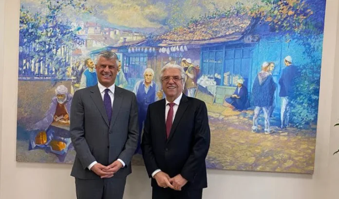 Thaci meets Destan: He has contributed to Kosovo's freedom and independence