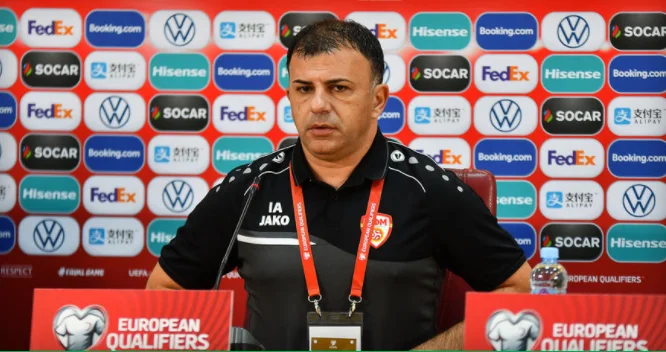 Nordmazedonien Trainer überzeugt vom Sieg: Wir haben 30 Jahre für diesen Tag gewartet, wir gehen zum Finale.