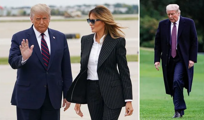 Shenjat e Covidit që iu shfaqën Donald dhe Melania Trump dhe ja me çka po trajtohen ata
