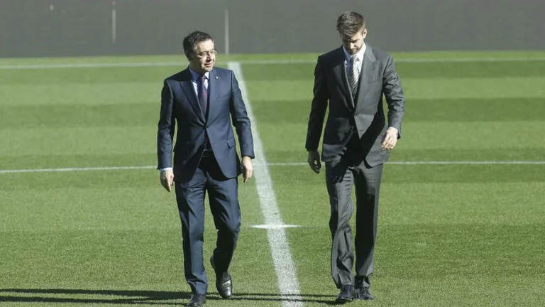 Pique thyen heshtjen, tregon nëse ka ambicie për t’u bërë president i Barcelonës