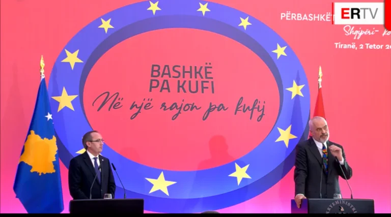 Rama pas disa javësh viziton Kosovën për të finalizuar marrëveshjen për Portin e Durrësit