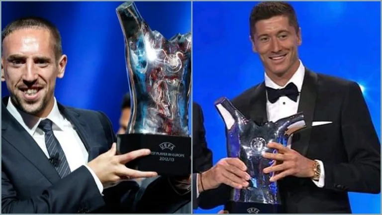 ‘Mallkimi’ i njëjtë për Riberyn e Lewandowskin: Të dy fituan çmimin e UEFA-s pas tripletës me Bayernin, por jo edhe Topin e Artë