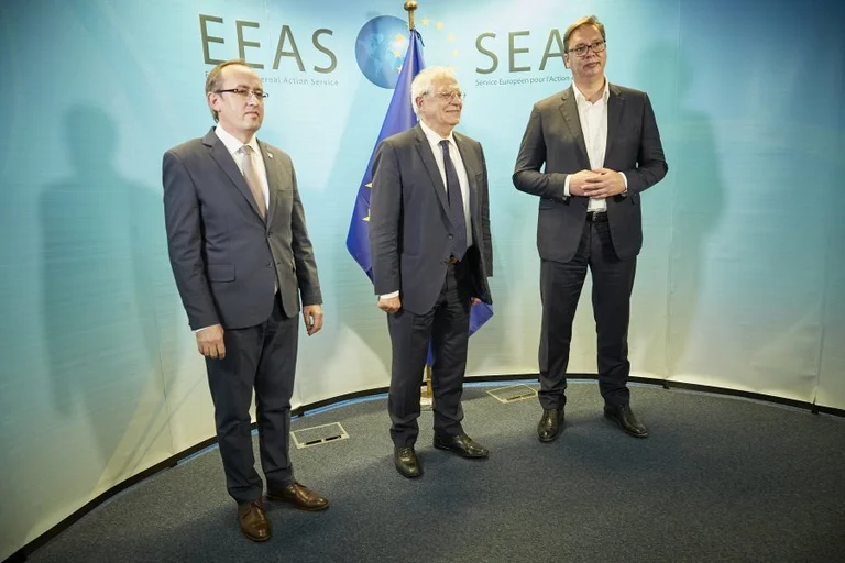 In Brussels it is working for a new Kosovo- Serbia