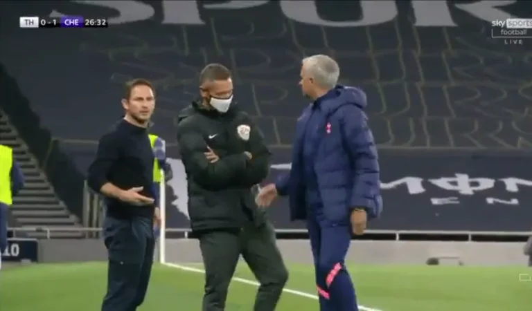 Mourinho's Lambard can't stand each other, fight during the match