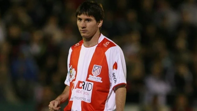 When Messy wore the fantico Madrid