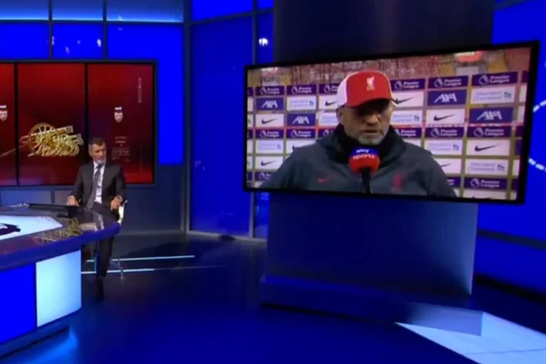 He doesn't hold off Klopp, he didn't like the analysis by Manchester United's former football player: Did I hear that right?