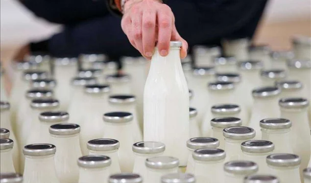 Protesting, Hoti awaits at the milk processing meeting