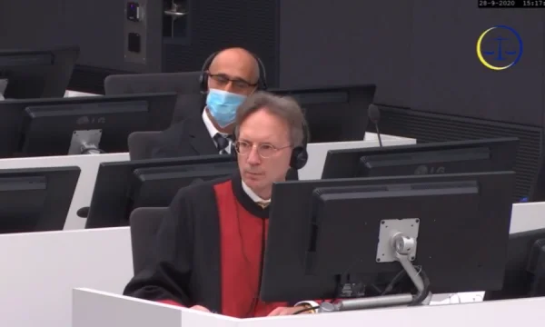 L'avocat de Salih Mustafa avec des remarques sérieuses devant le Tribunal spécial : Demande une motion contre elle