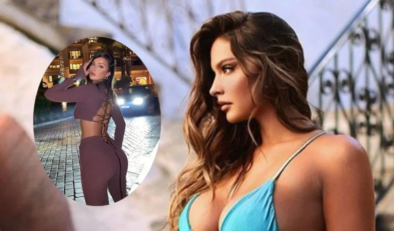 Oriola Maraschi grabs attention in his tight dress and post
