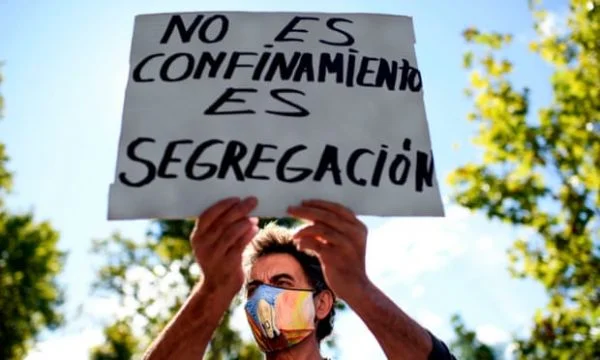 After London, even Madrid protests against the restrictive measures of pandemic