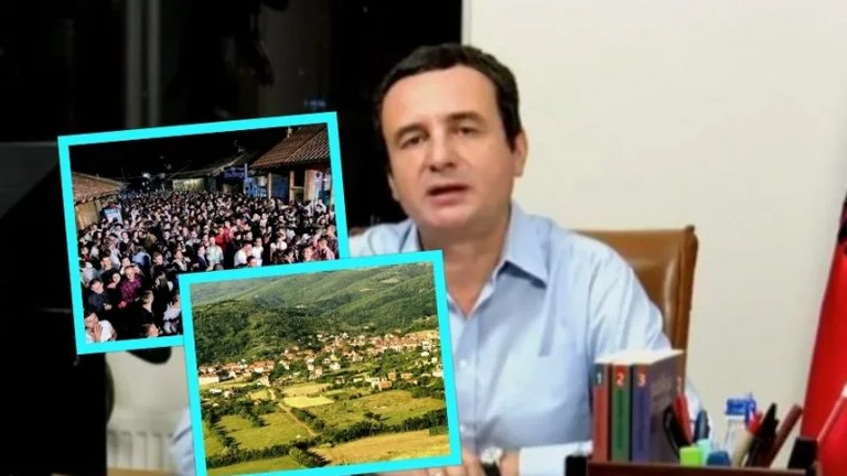 Frustrado Kurti que la juventud de la aldea de Kosovo se centra en Pristina