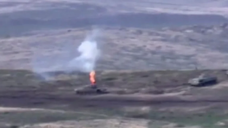 Harsh clashes between Armenia's forces and Azerbaijan