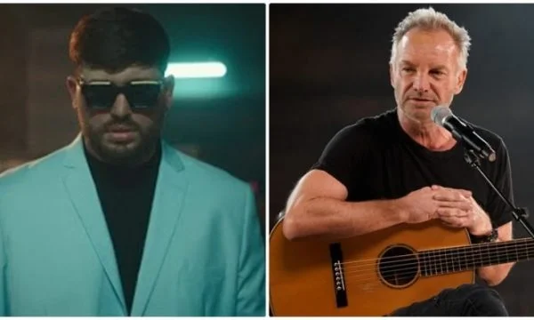 Kosovo rapper hits the key, makes spot songs with Sting