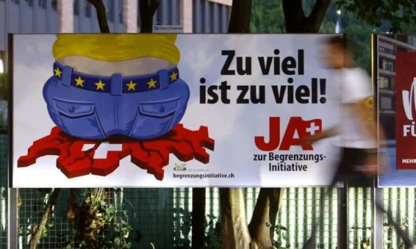 Vote suisse aujourd'hui pour mettre fin à la libre circulation avec l'UE
