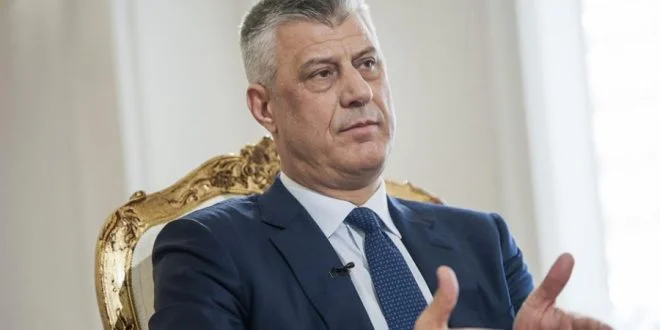 President Thaci reacts after today's KLA OVL developments