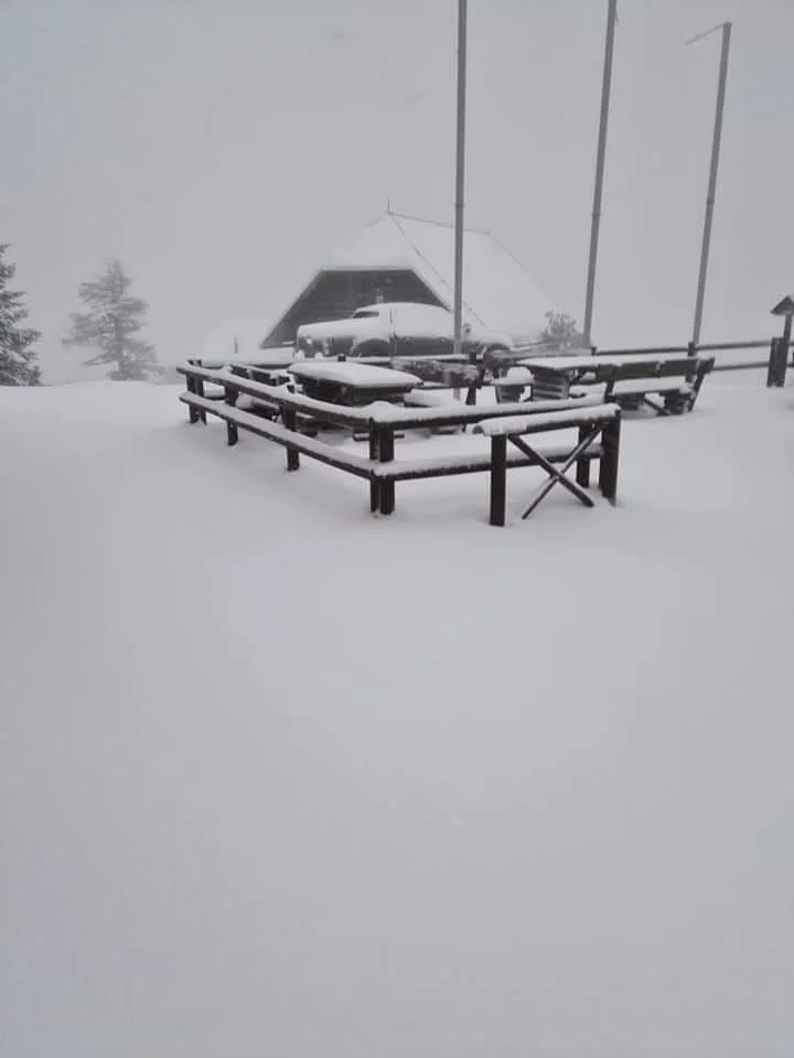 First Snow in Croatia, Slovenia