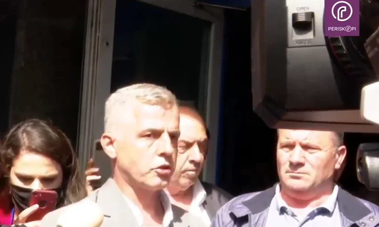 Nasim Haradinaj dijo ayer que me habían enviado hoy a La Haya.