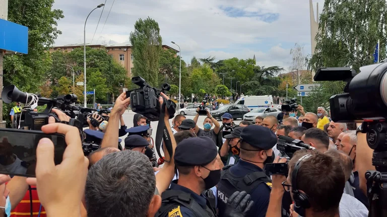 Después del arresto de Hysni Gucati, situación tensa