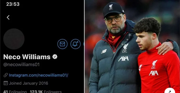 Neco Williams deja redes sociales después del brutal abuso de los fans de Liverpool